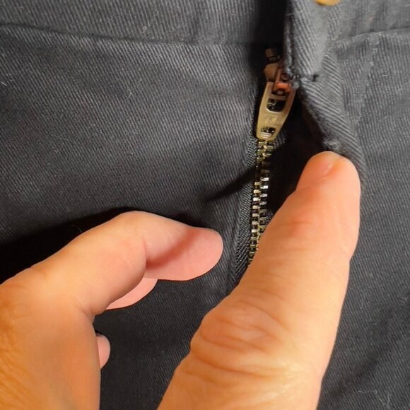 J.Crew $80 Petite Girlfriend Chino Pant Black Size P6 AD217 - Picture 5 of 10